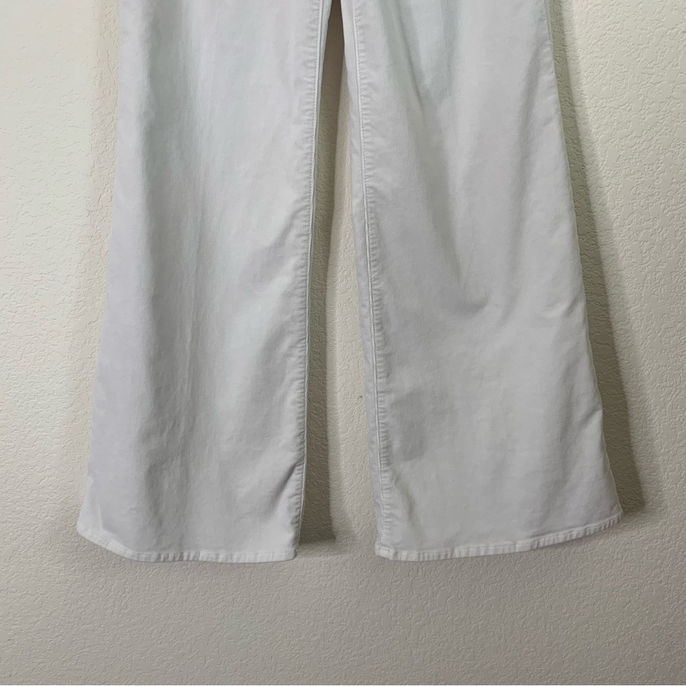 Mother the patch pocket roller skimp corduroy flare jeans 27 NWT - Picture 3 of 14